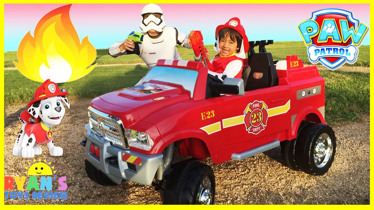 AndroidMixer's tweet card. FIRE TRUCK FOR KIDS POWER WHEELS RIDE ON