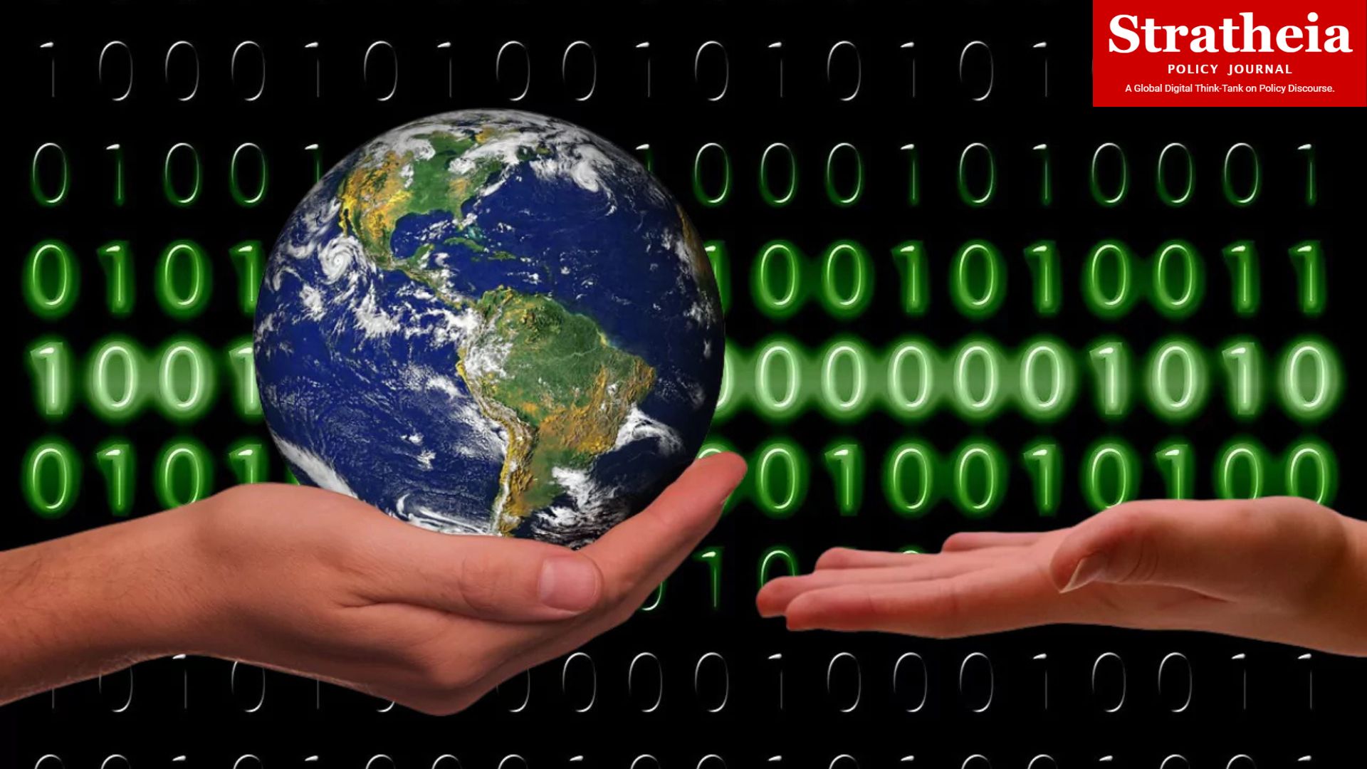 stratheia's tweet card. Global data governance fragmentation reflects geopolitical rivalry, differing norms, and challenges in regulating digital sovereignty.