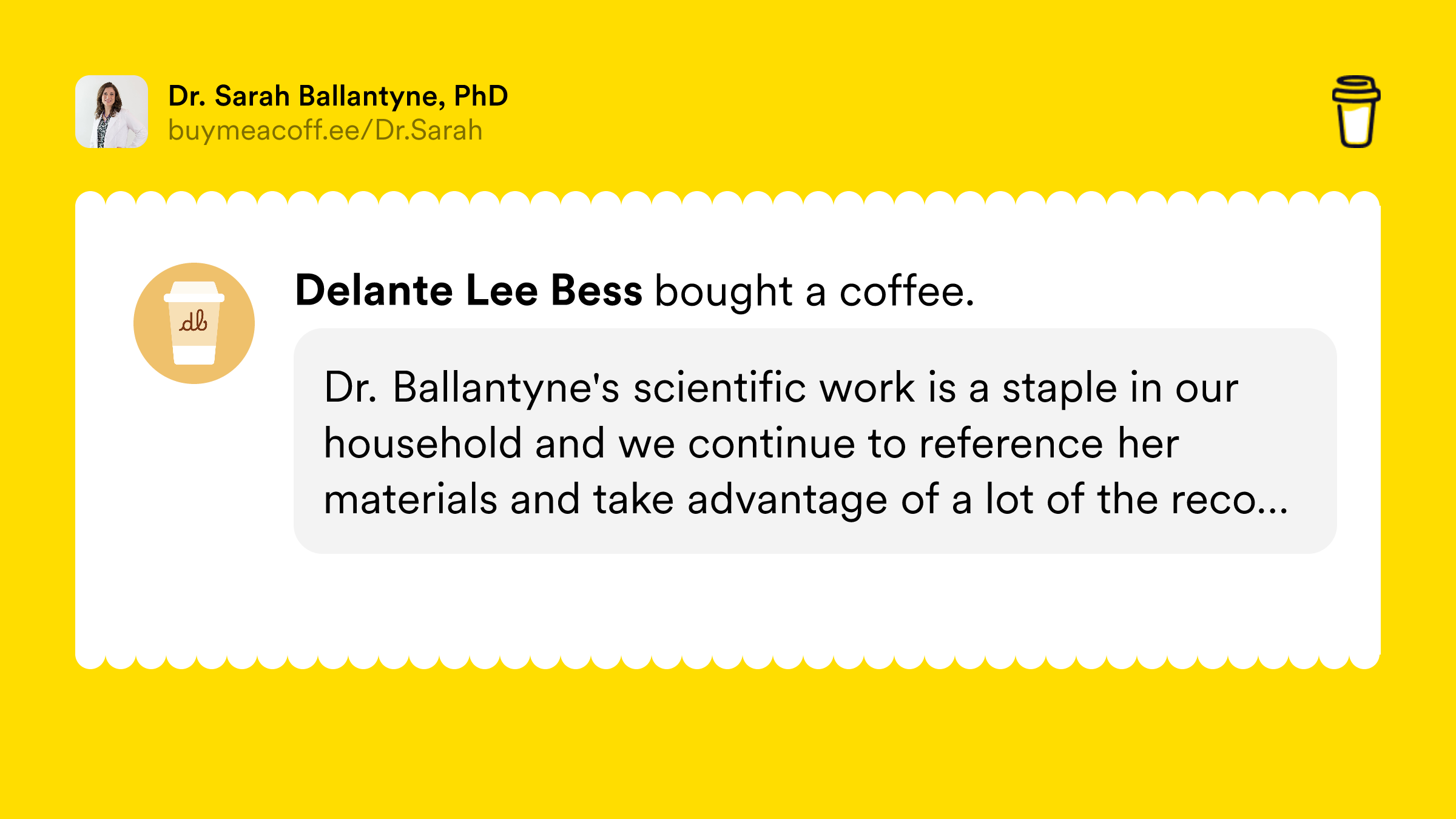 dsharpnote's tweet card. My websites are back online!  A huge thank you for your support through this challenging time! I wouldn't have made it without you. Now, we can go back to enjoying our virtual coffees together, to kee