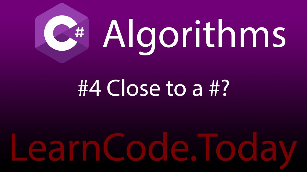 Learn_CodeToday's tweet card. C# Algorithm #4 (Beginner) - Check number is in specific range