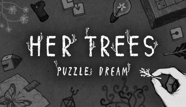 gamepavilion_jp's tweet card. HER TREES : PUZZLE DREAM is a unique point-and-click puzzle game where you move and combine objects to solve puzzles. Unravel the strange puzzles hidden in your dreams.