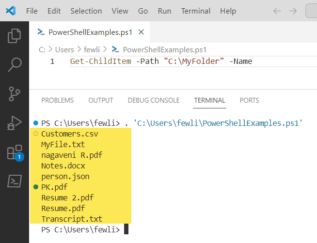 PowerShellFAQs's tweet card. This PowerShell tutorial explains How to List File Names Only in PowerShell using different methods like Get-ChildItem Cmdlet, etc.