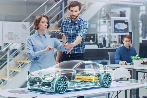 autoevtimes's tweet card. According to Precedence research, the global quantum computing in automotive market is forecasted to surge from $453.34 million in 2025.
