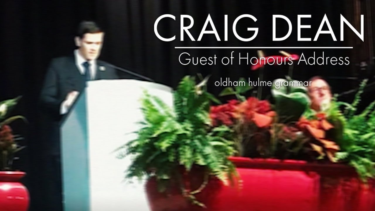 DevDecoder's tweet card. Craig Dean - Guest of Honour's Address - Oldham Hulme Grammar