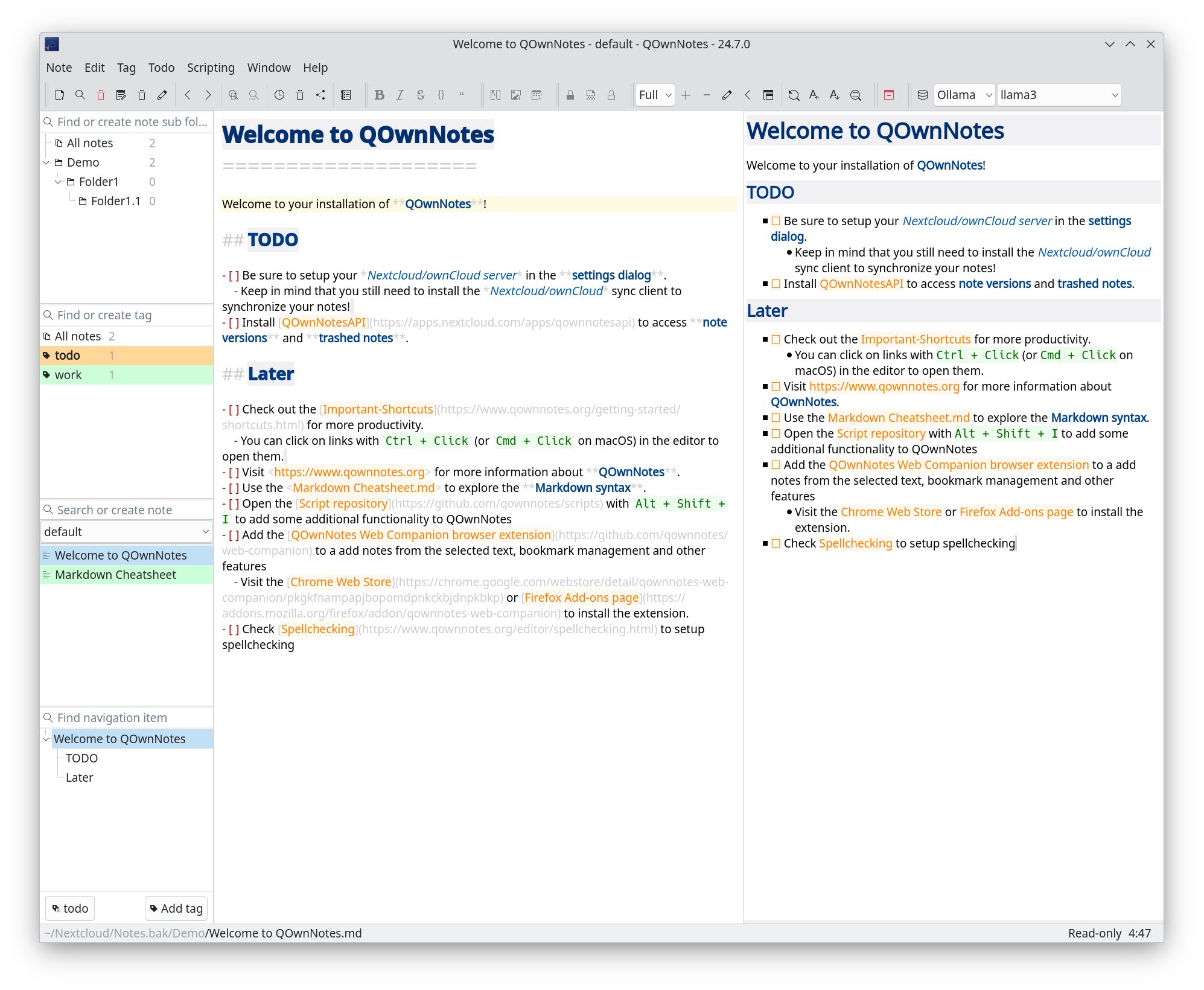 aspiecoder's tweet card. Open source markdown note-taking for Linux, macOS and Windows, that works together with Nextcloud Notes