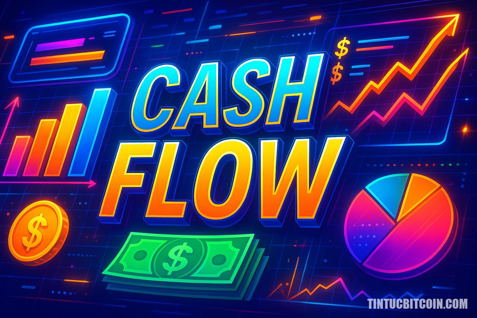 tintucbitcoin's tweet card. Cash flow (dòng tiền) là tổng lượng tiền mặt vào và ra của doanh nghiệp trong một giai đoạn nhất định, phản ánh khả năng tạo ra lợi nhuận và duy trì hoạt động kinh doanh. Dòng tiền cho thấy doanh...