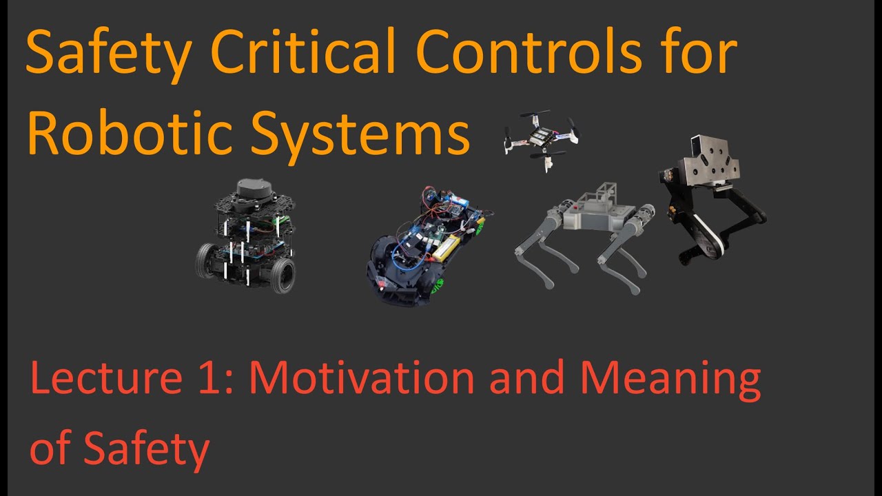 robotics_exp's tweet card. Lecture 1 | Motivation and Meaning of Safety