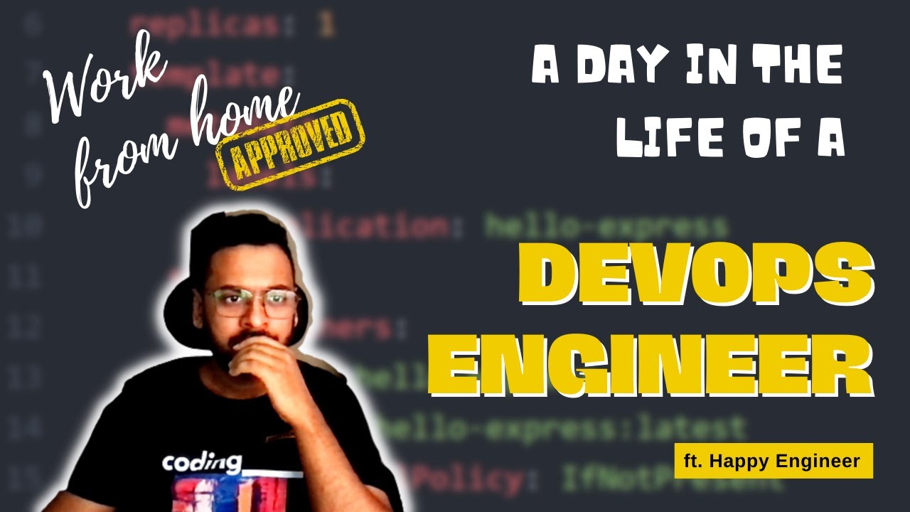 code_devops's tweet card. Day In the Life of a DevOps Engineer (CLOUD) | Day In The Life:...