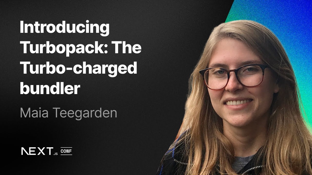 mattpocockuk's tweet card. Maia Teegarden: Introducing Turbopack: the Turbo-charged bundler