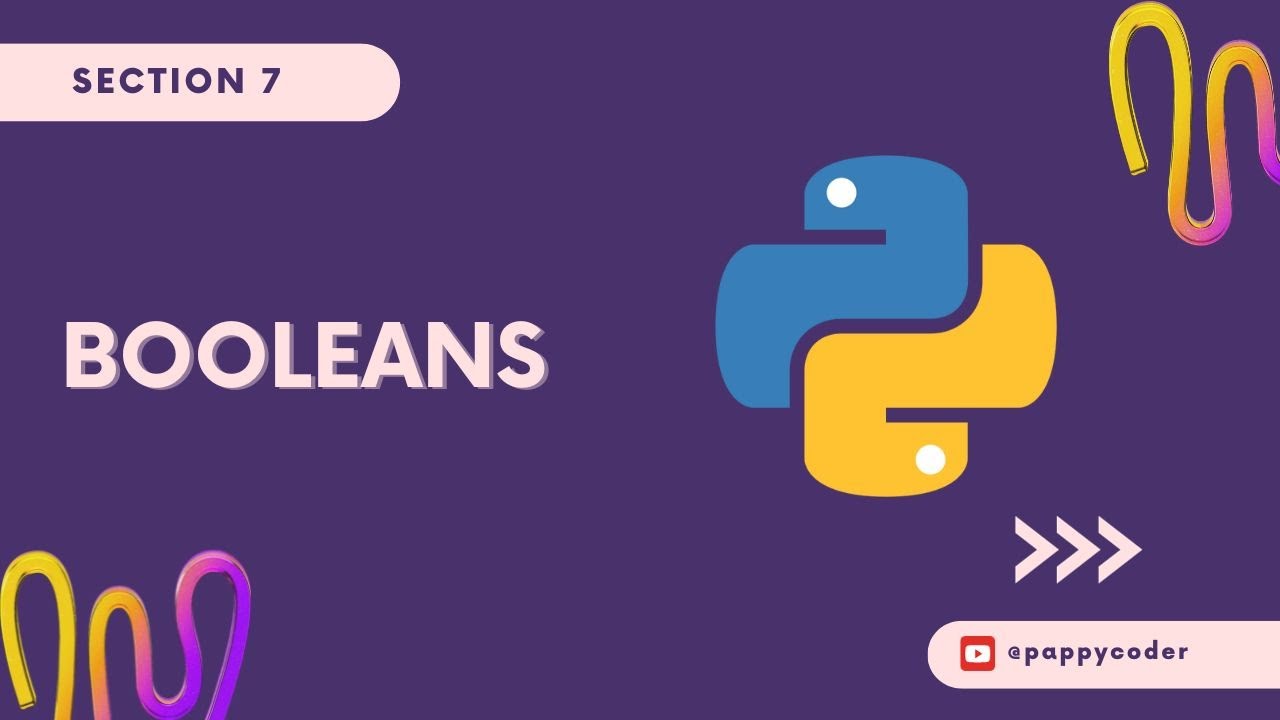 pappy_coder's tweet card. Python Booleans