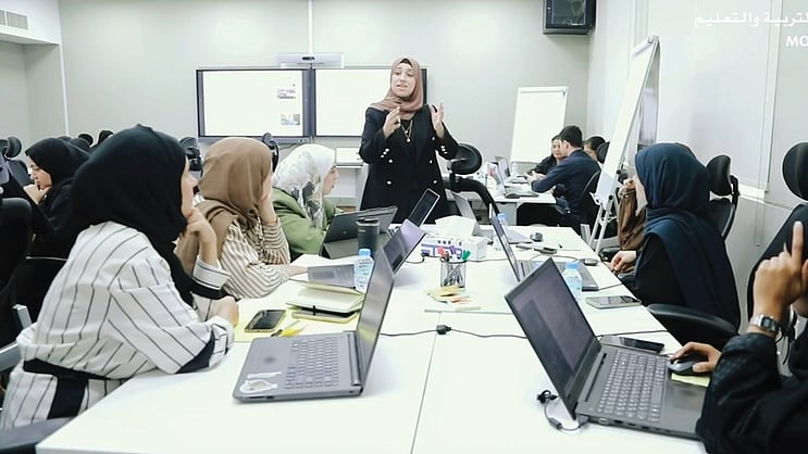 gulf_news's tweet card. Initiative prepares teachers to leverage tech for better assessment, and learning