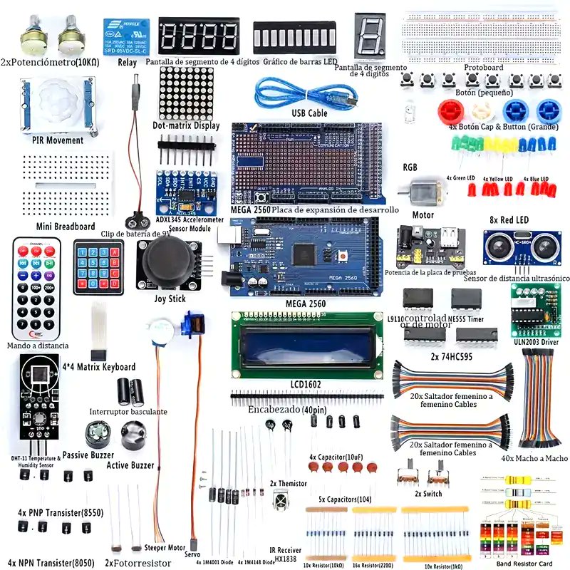 Cmxelcs's tweet card. The arduino mega starter kit is based on Arduino Mega R3,core chip is ATmega2560 MCU Programming,specially recommend for STEM Education.If you interested with more quantity,contact us to talk the...