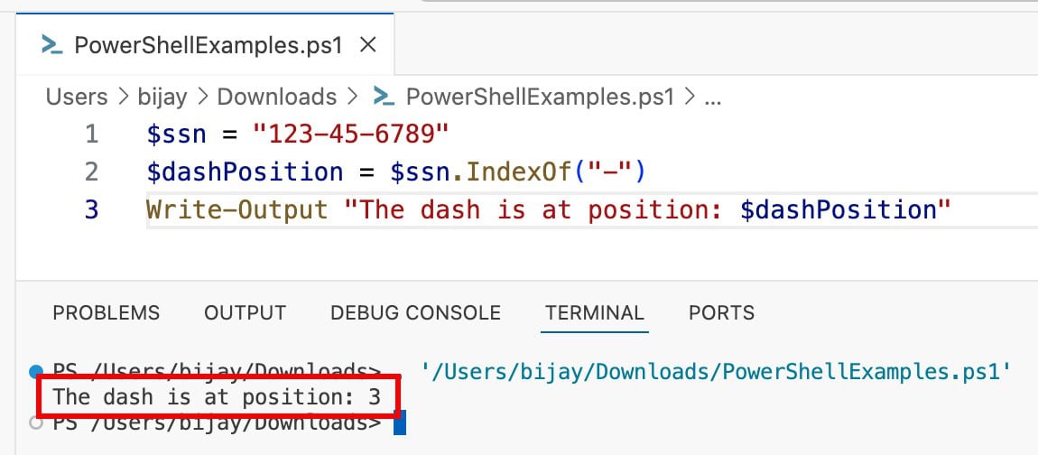 PowerShellFAQs's tweet card. Learn how to find a character in a string using PowerShell. Step-by-step guide with real examples to search, locate, and manipulate characters efficiently.