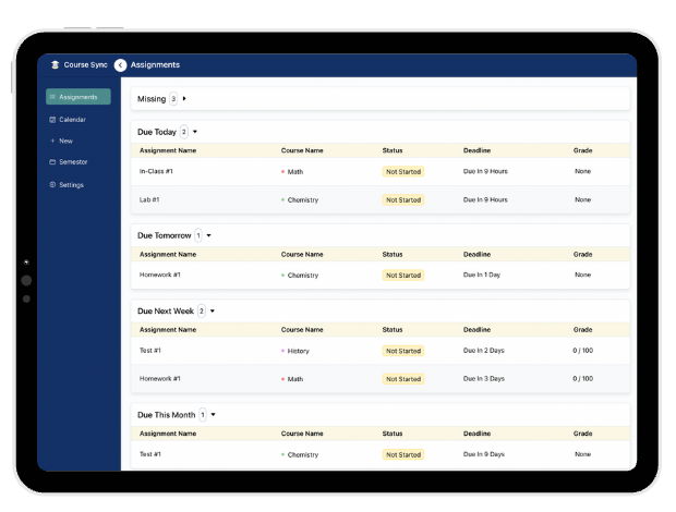 CourseSyncApp's tweet card. In the fast-paced world of college, staying organized isn't just helpful; it's essential. Students juggle classes, assignments, jobs, and social activities, all while trying to find some sense of...