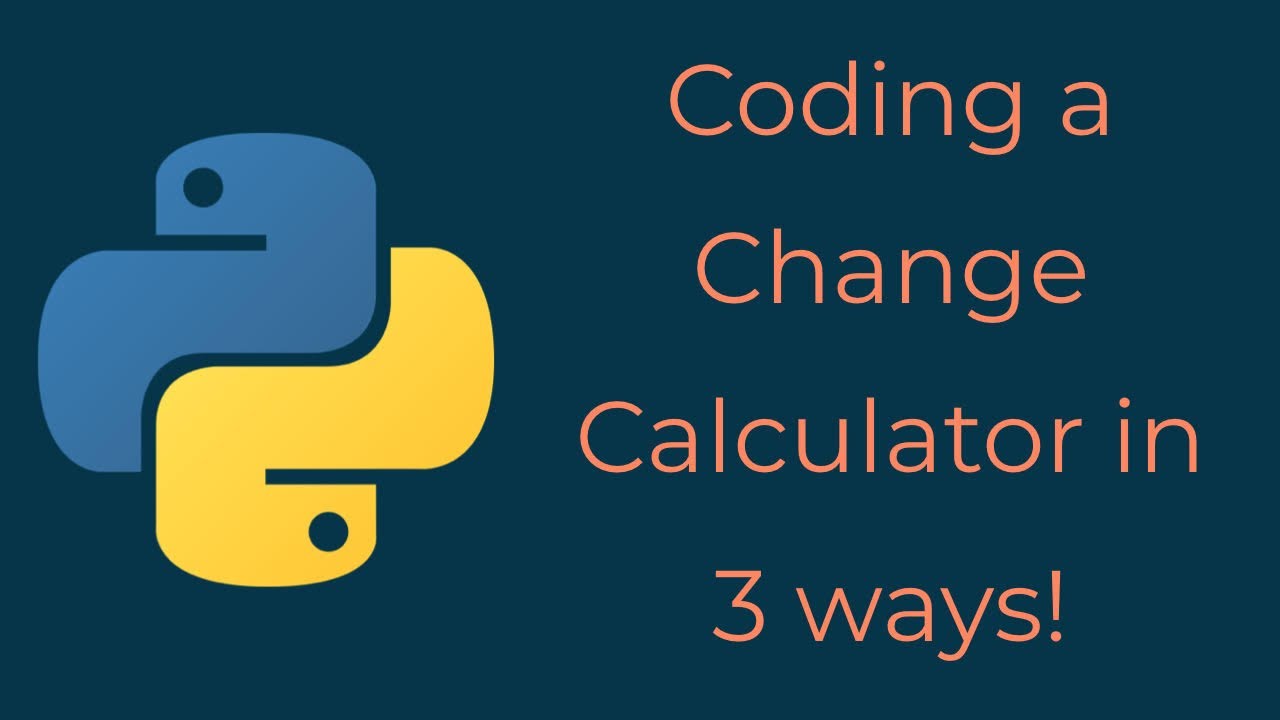 beginnerscode's tweet card. How to code a Change Calculator in 3 ways!