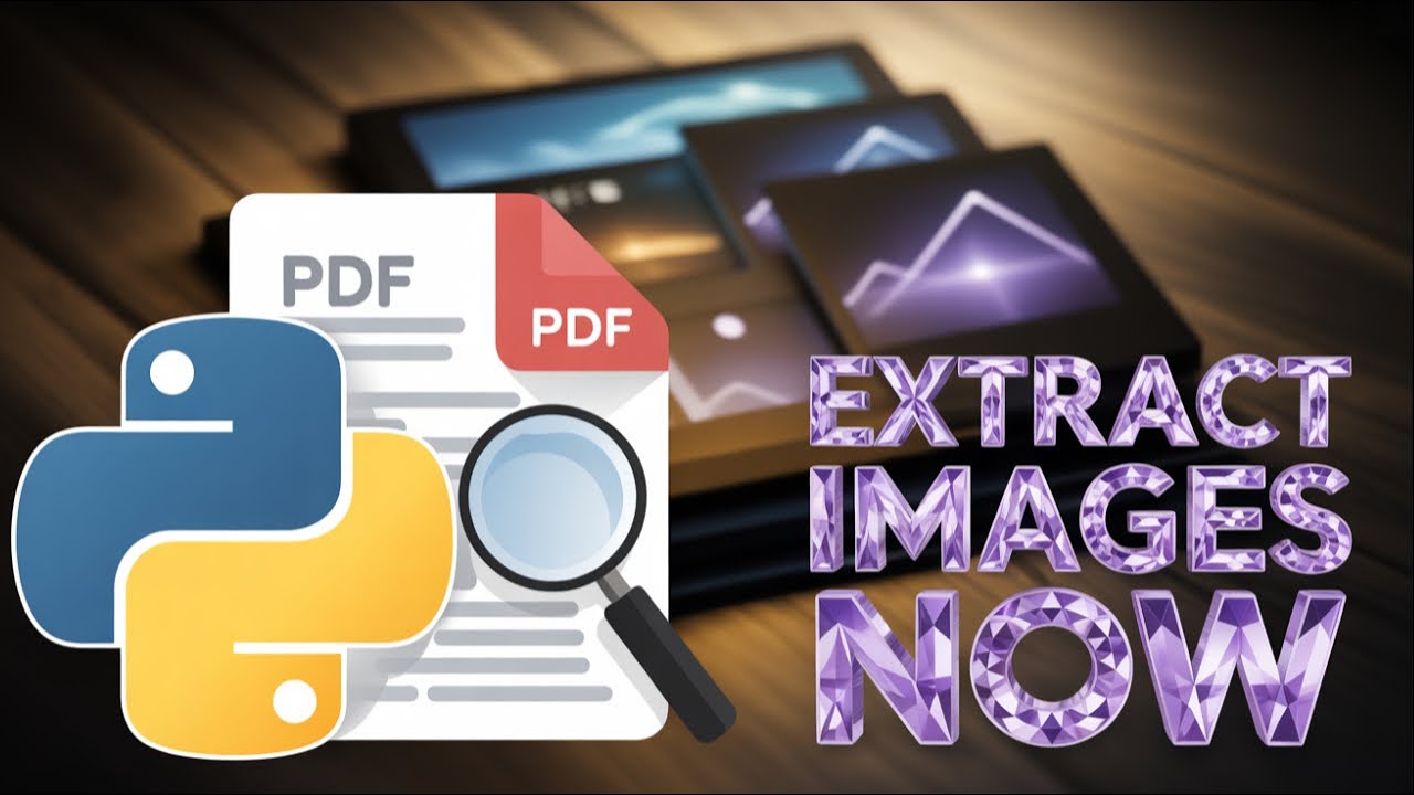 vipul_malhotra's tweet card. Extract PDF Images: Python Only, NO Apps Needed!