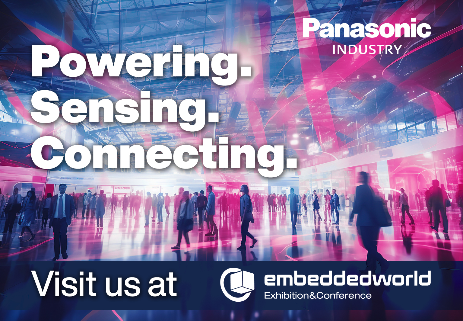 CIE_Magazine's tweet card. Panasonic Industry will be showcasing its latest connectivity solutions for smart spaces, agriculture, infrastructure and transportation at embedded world