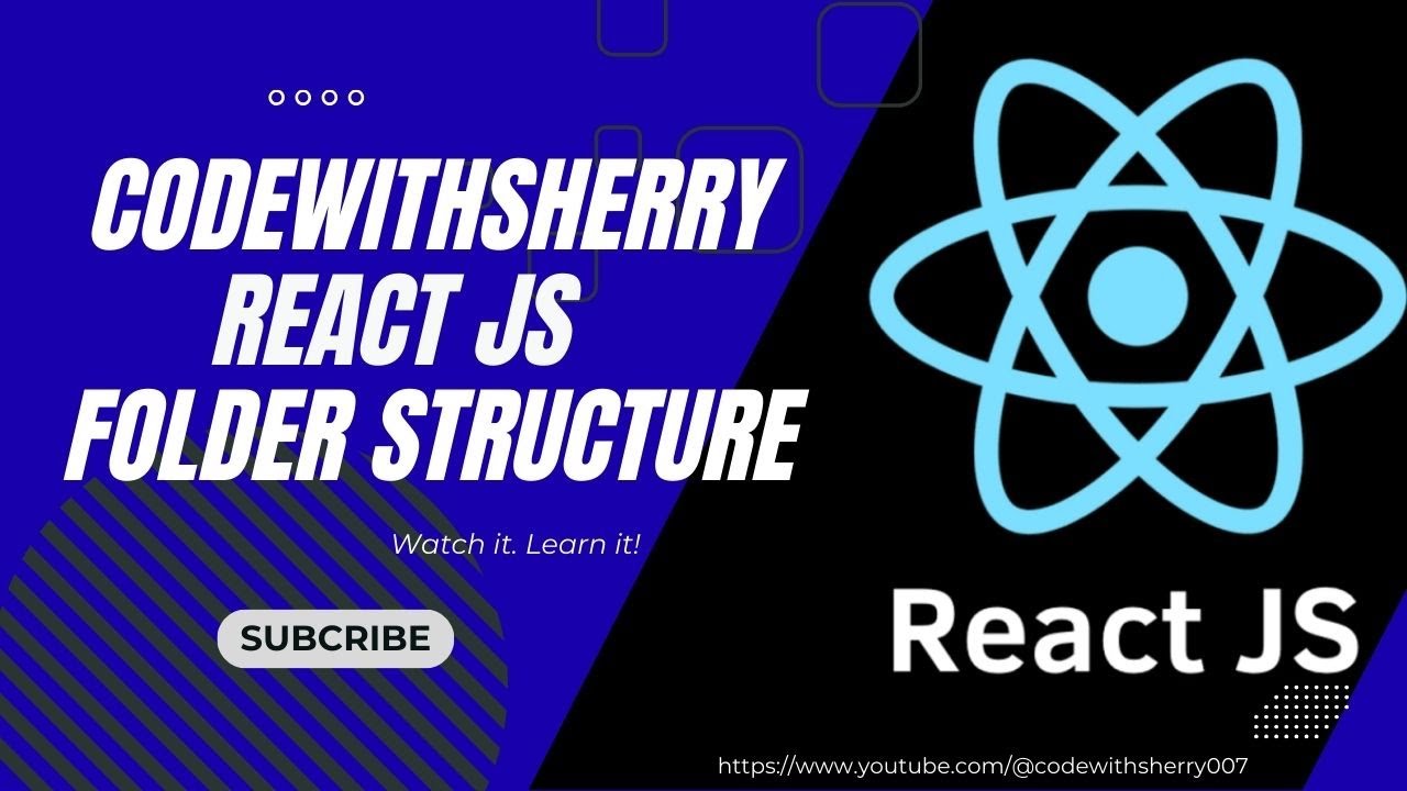 codewithsherry7's tweet card. React Folder Structure Explained – Best Practices for Projects (2025)