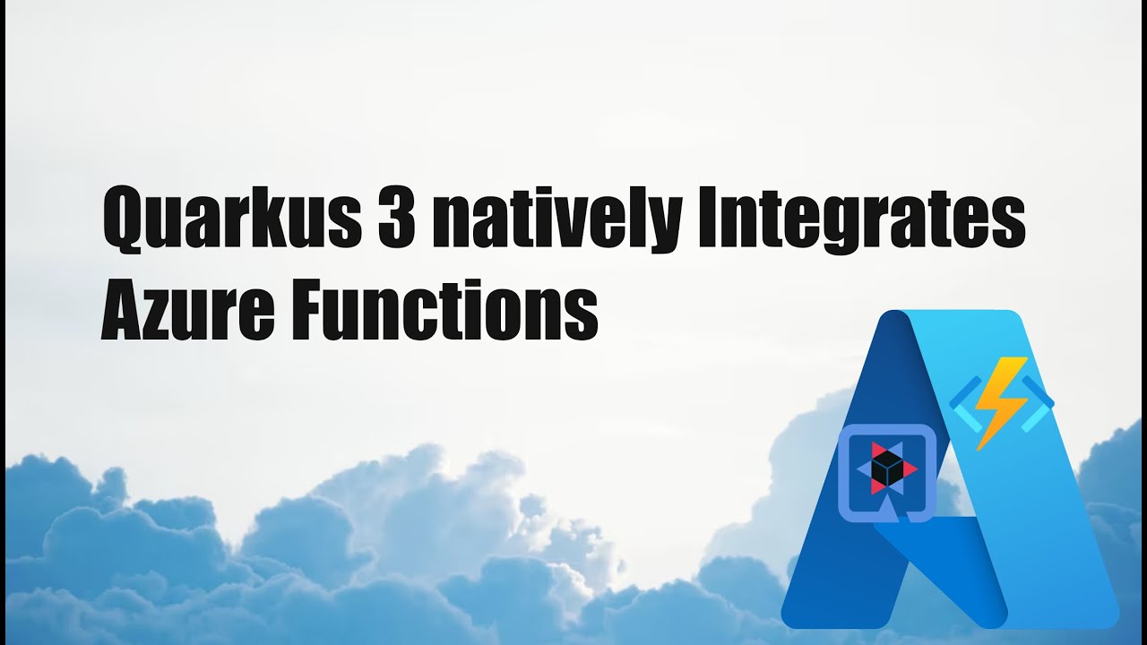danieloh30's tweet card. Quarkus 3 Natively Integrates Azure Functions