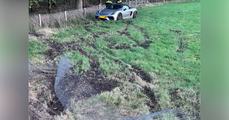 Eenzijdig ongeval in beruchte bocht Elspeterweg in Nunspeet