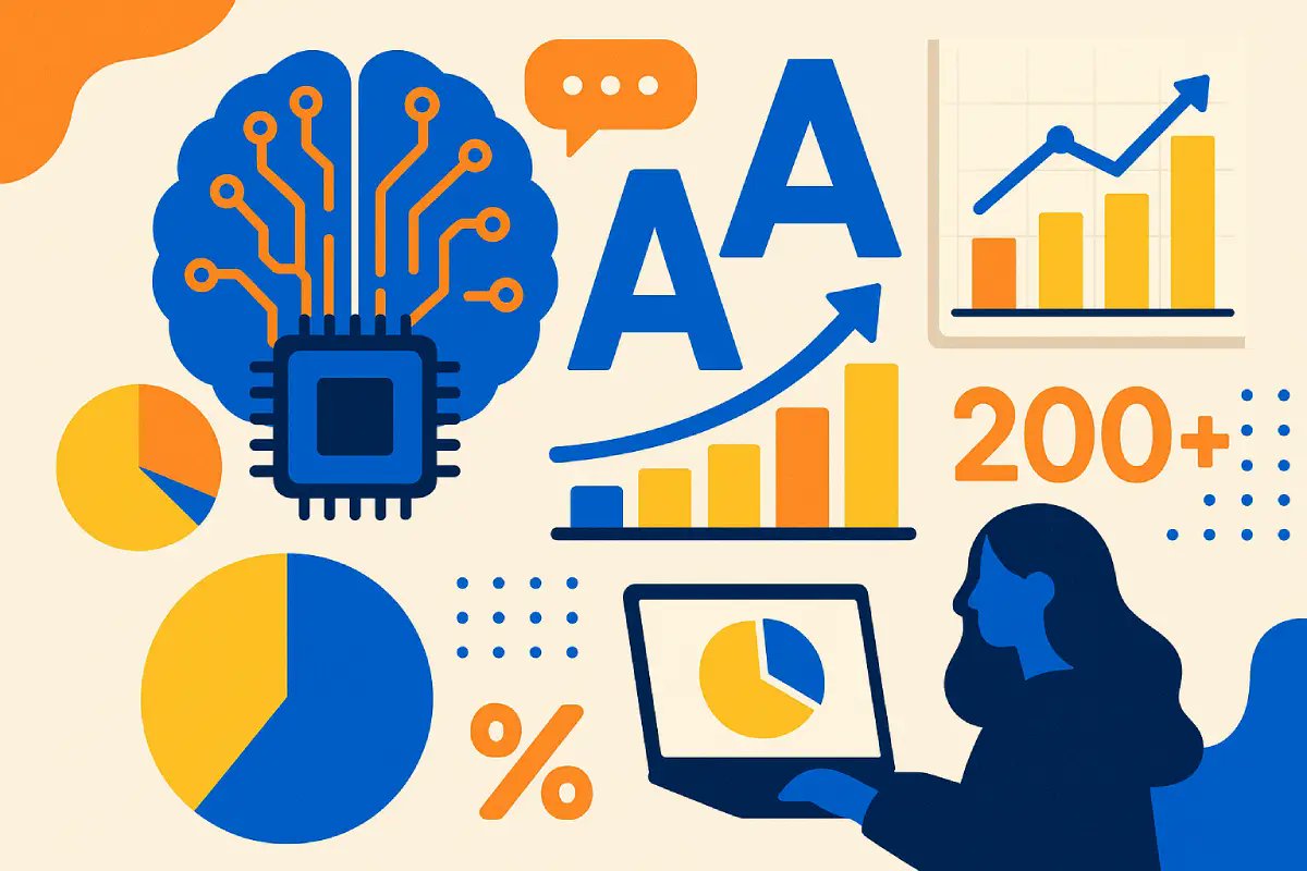 codeitbro's tweet card. Discover 200+ AI statistics covering market size, adoption, job impact, infrastructure and more. Prepare for 2026 with data-driven insight.