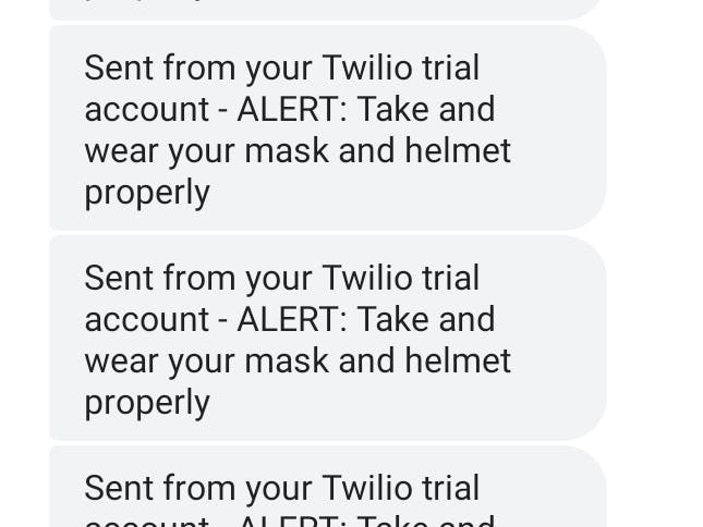 gik2electronics's tweet card. This works when the person switches off the main LED which activates to send an SMS