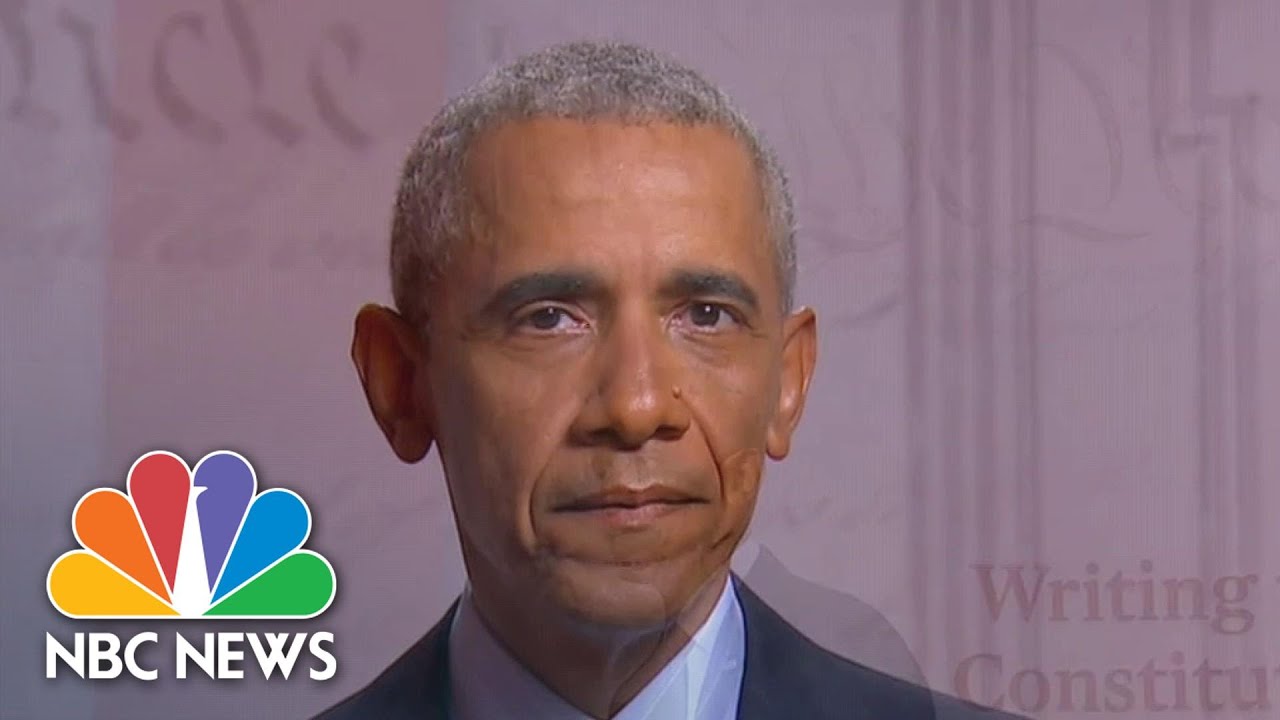 tribelaw's tweet card. Watch Barack Obama’s Full Speech At The 2020 DNC | NBC News