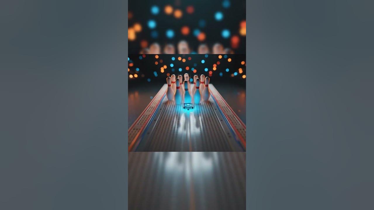 TeamEdueng's tweet card. Microcontroller Bowling League – Strike by Design 🎳