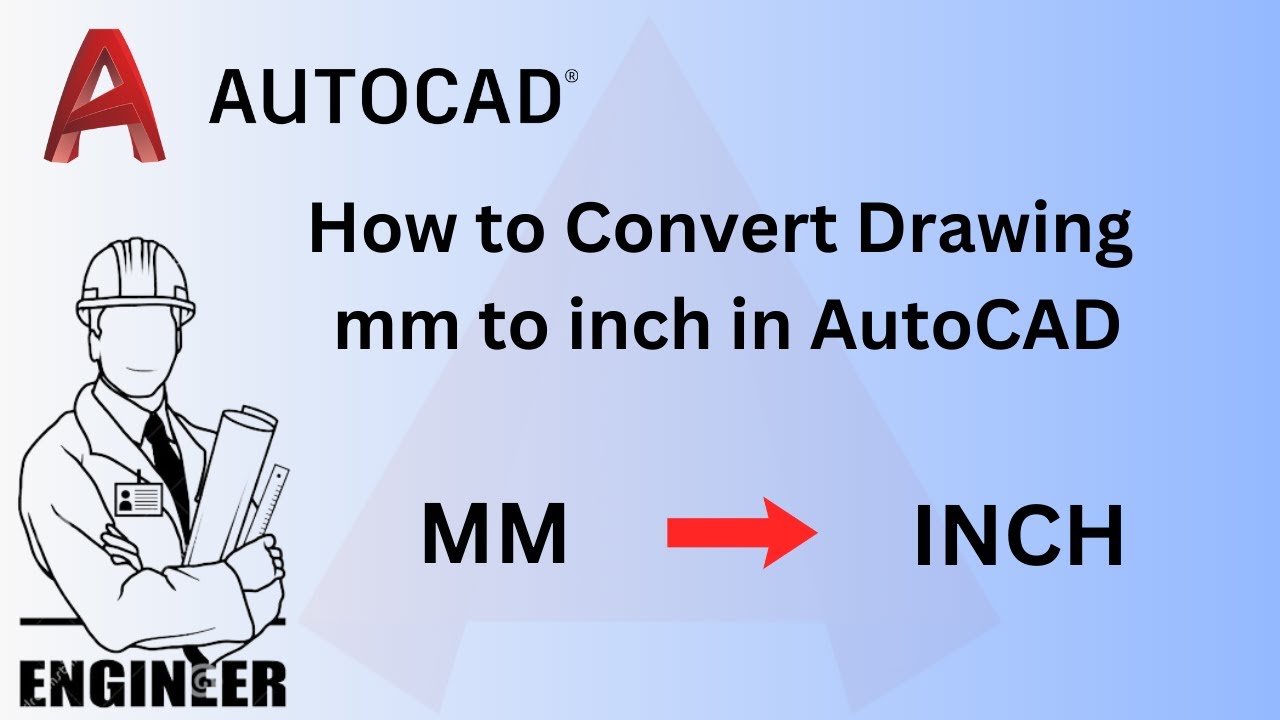 sajeeb_she32974's tweet card. How to Convert Drawing mm to inch in AutoCAD