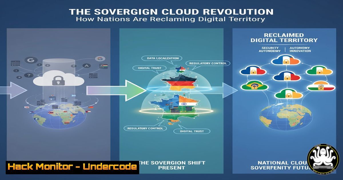 UndercodeUpdate's tweet card. The Sovereign Cloud Revolution: How Nations Are Reclaiming Digital Territory - "Undercode Testing": Monitor hackers like a pro. Get real-time updates,