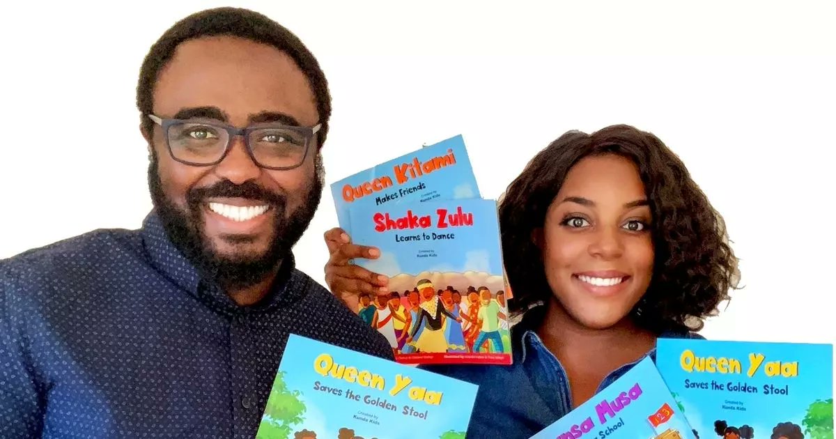 DebLuxon's tweet card. Inspired by their son, Dele and Louisa Olafuyi created 'Africa's Little Kings and Queens' to teach him and every other child about ancient African history