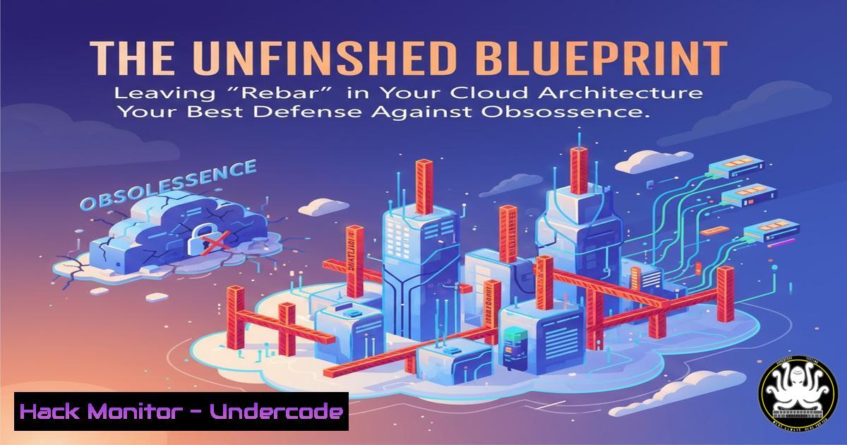 UndercodeUpdate's tweet card. The Unfinished Blueprint: Why Leaving Rebar in Your Cloud Architecture is Your Best Defense Against Obsolescence - "Undercode Testing": Monitor hackers like a