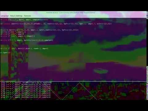 noisk8's tweet card. MEDEKILLER 2.0 | Livecoding | FoxDot | Python