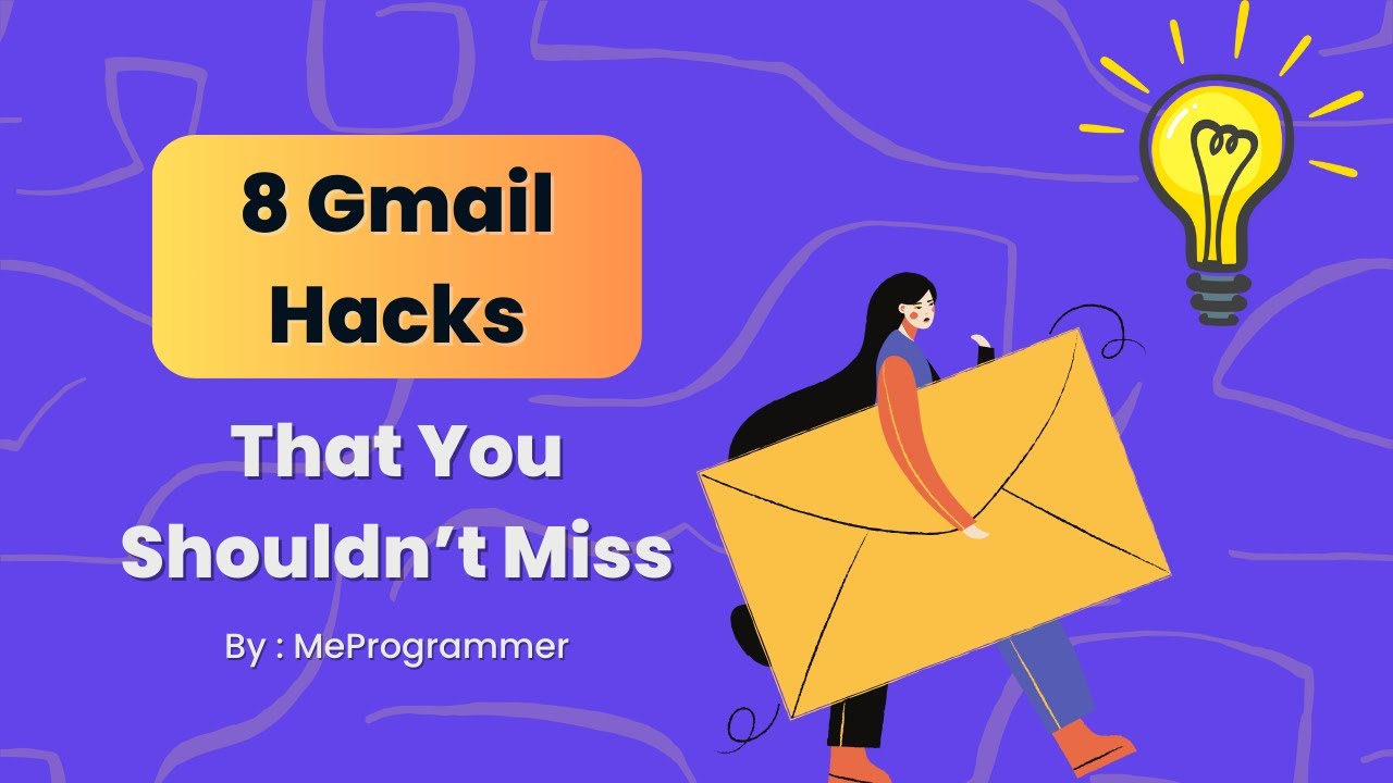 MayurPr54558684's tweet card. Amazing Gmail Hacks You Must Try Out Once