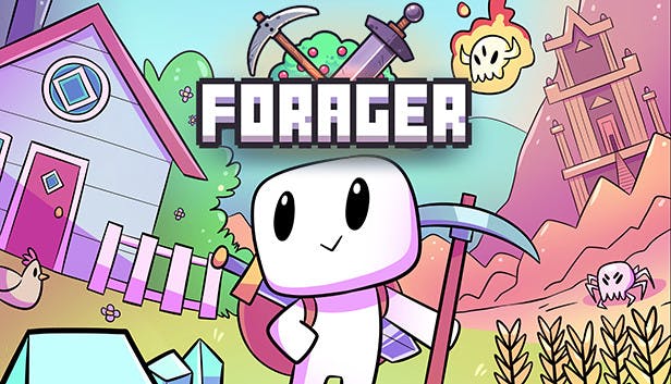 robsgameshack's tweet card. Forager is a 2D open world game inspired by exploration, farming and crafting games such as Stardew Valley, Terraria & Zelda. Gather, collect and manage resources. Craft useful items & structures....