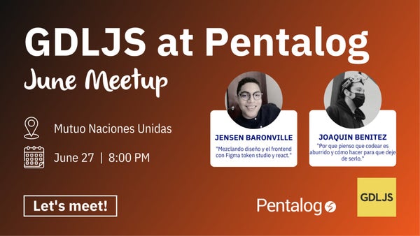 gdl_js's tweet card. Nos extrañaron? Estamos de vuelta este mes con nuevo sponsor, y dos charlas que no se pueden perder! Nos vemos el proximo Martes 27 de Junio **Mezclado Diseño y el Fronten