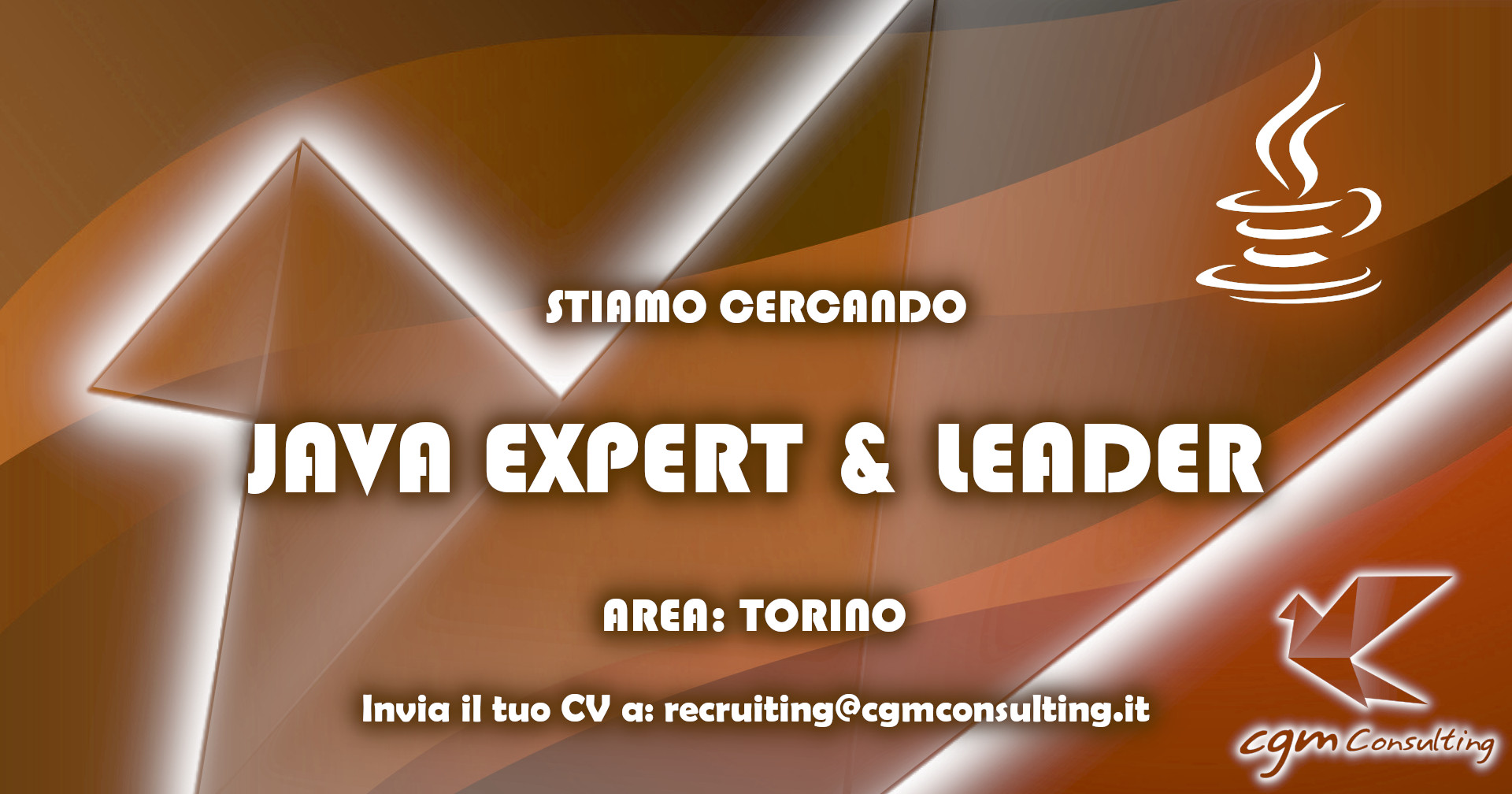 CGMConsulting's tweet card. CGM Consulting ricerca Java Expert & Leader a Torino da inserire su un progetto in area Test Automation. Scopri tutti i dettagli dell'offerta lavorativa e invia il tuo curriculum.