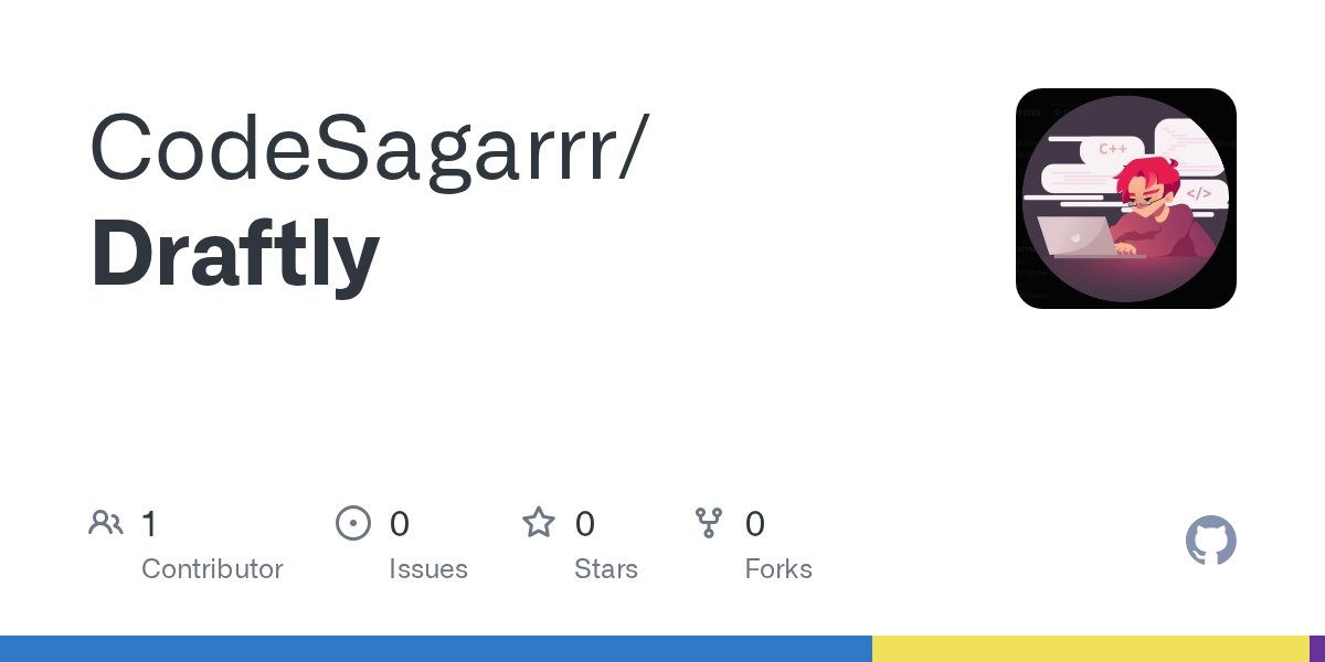 dev_sagar_7's tweet card. Contribute to CodeSagarrr/Draftly development by creating an account on GitHub.