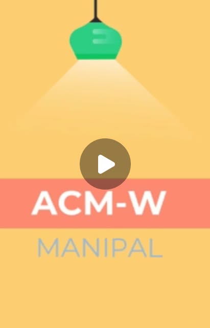 acmw_manipal's tweet card. ACM-W Manipal (@acmwmanipal) • Instagram video