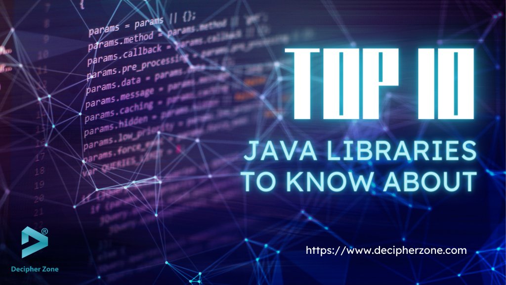 MahipalNehra7's tweet card. 10 Java Libraries You Should Know About in 2023. Java Standard Libraries, Apache Commons, Jackson, Google Guava, JUnit, Log5j, SLF4J, Mockito, JAXB, AssertJ.
