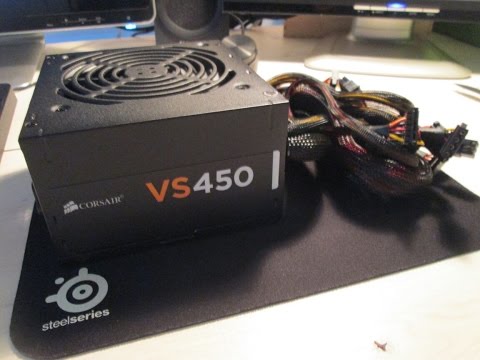 Androidify24's tweet card. Corsair VS450 Power Supply Unboxing