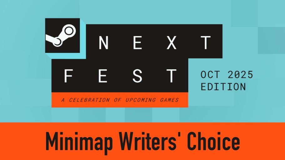 Minimap_global's tweet card. Steam Next Fest 2025 October - Minimap Writers Choice. What were some games that stood out for our writers?