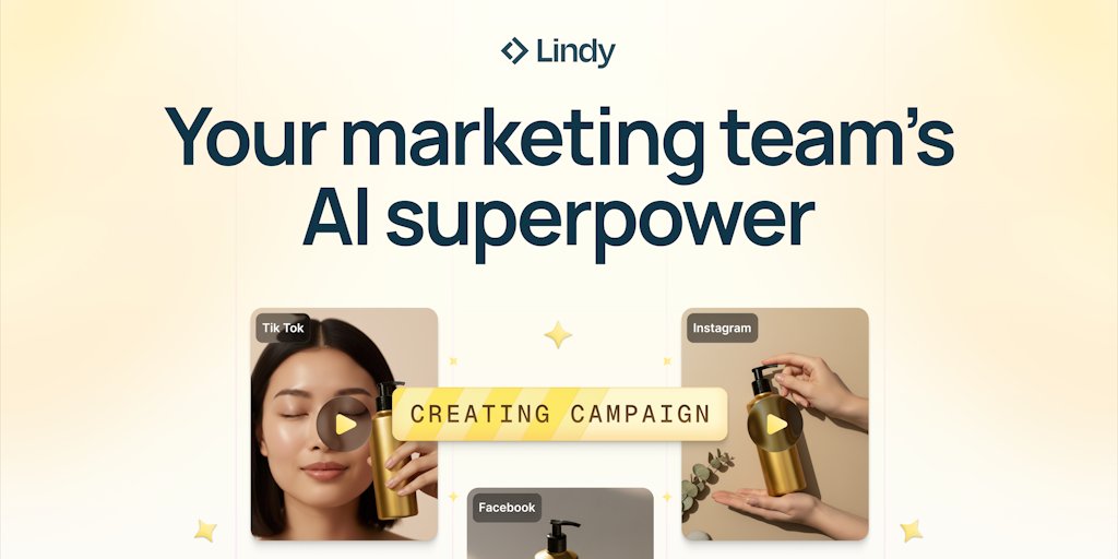 javaeeeee1's tweet card. A no-code platform to build your own AI agents to help with tasks ranging from email & calendar management to customer support, sales & recruiting. Comes with 3000+ integrations out of the box and...