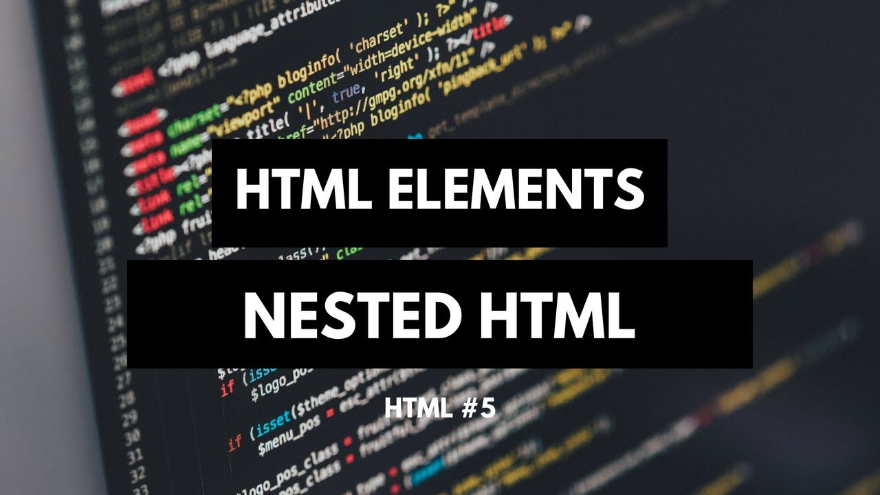 WithCoding's tweet card. HTML #5 - HTML Elements, Nested, Empty html, html tips..