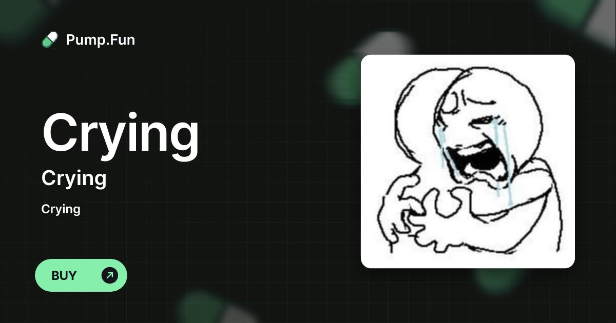 itriedcoding's tweet card. Crying
