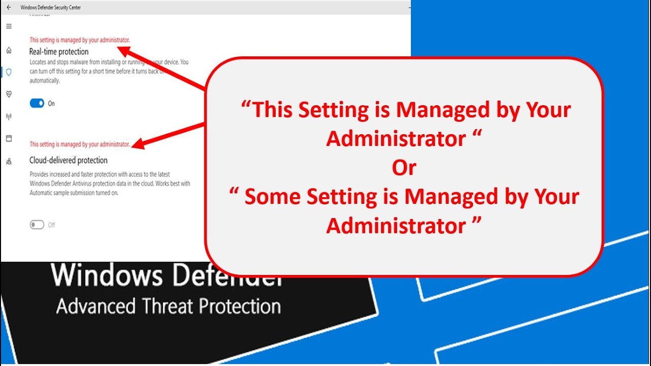 iTutorialOff's tweet card. [ SOLVED ] - "This Setting is Managed by Your Administrator"[Greyed...