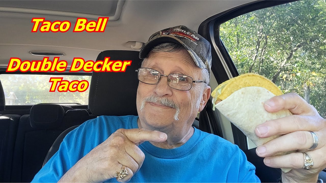 1bwc's tweet card. Taco Bell Double Decker Taco Taste Test Rating Is It Good?