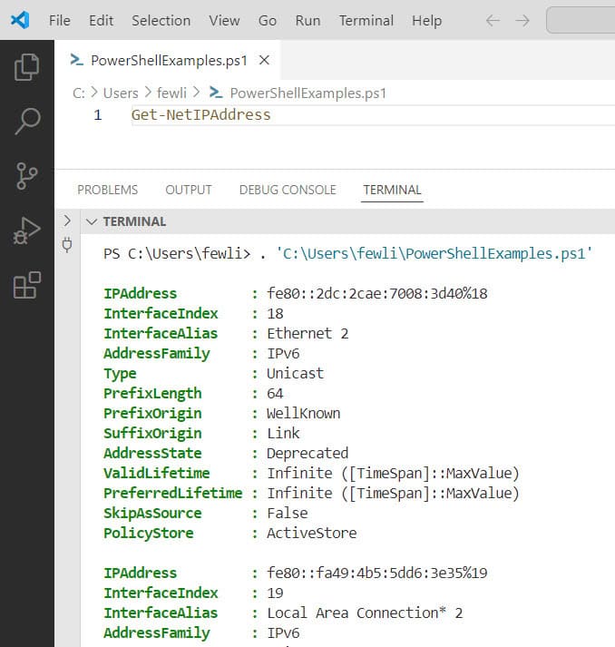 PowerShellFAQs's tweet card. Learn how to get an IP address using PowerShell in Windows with step-by-step instructions. Discover simple commands to retrieve and manage network details effortlessly!
