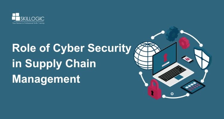 SkillogicKS's tweet card. Discover the critical role of cyber security in supply chain management. Learn how to protect suppliers, data, and operations from growing cyber threats.