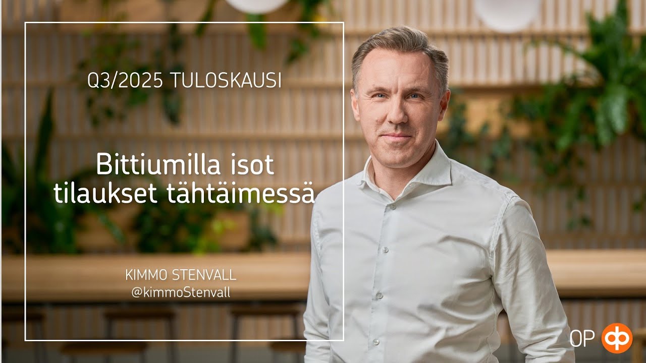 KimmoMatikainen's tweet card. Q3/2025 Tuloskausi: Bittiumilla isot tilaukset tähtäimessä